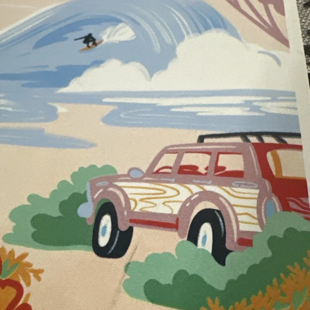 Santa Cruz, California Postcard Secret Surf Spot Collection Beach Surf Wave!